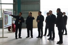 濟(jì)寧市委常委，市政府副市長、黨組副書記王宏偉蒞臨天意機(jī)械調(diào)研大宗固廢項(xiàng)